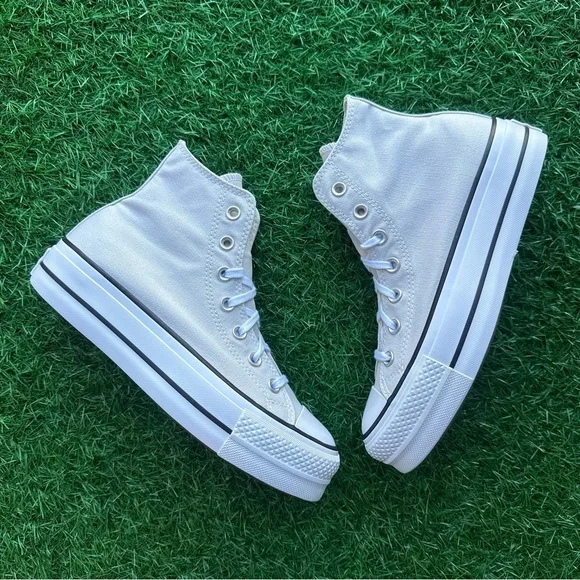 🎁Converse Chuck Taylor All Star Lift Hi Barely Grey - Picture 6 of 8